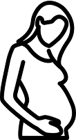 妊婦のイラスト